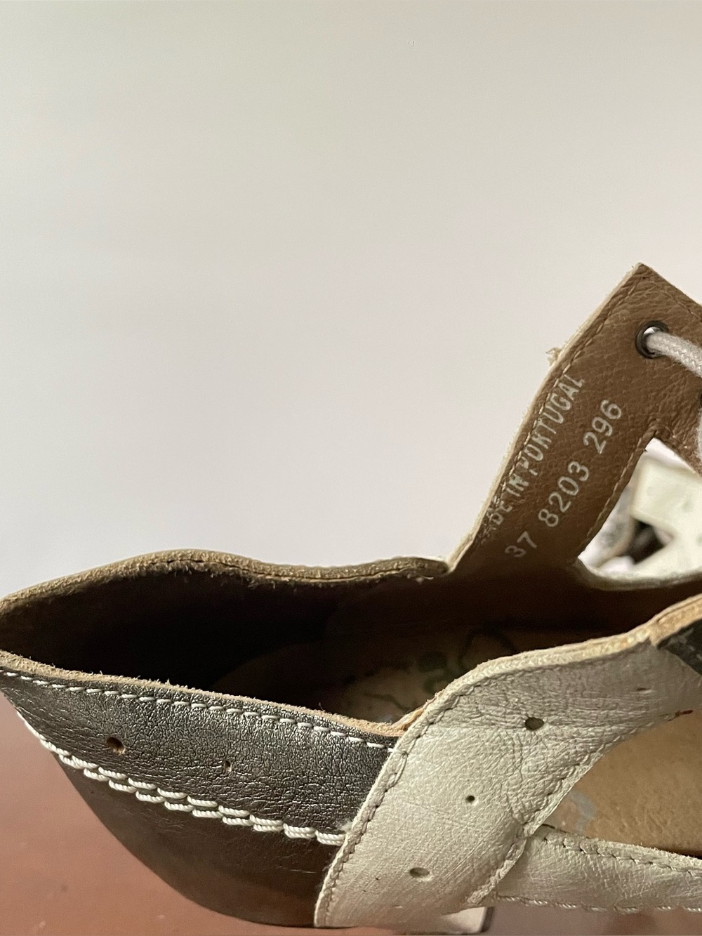 DKODE Lace Up Mary Jane Peep Toe Heels | EU 37 - Picture 7 of 8